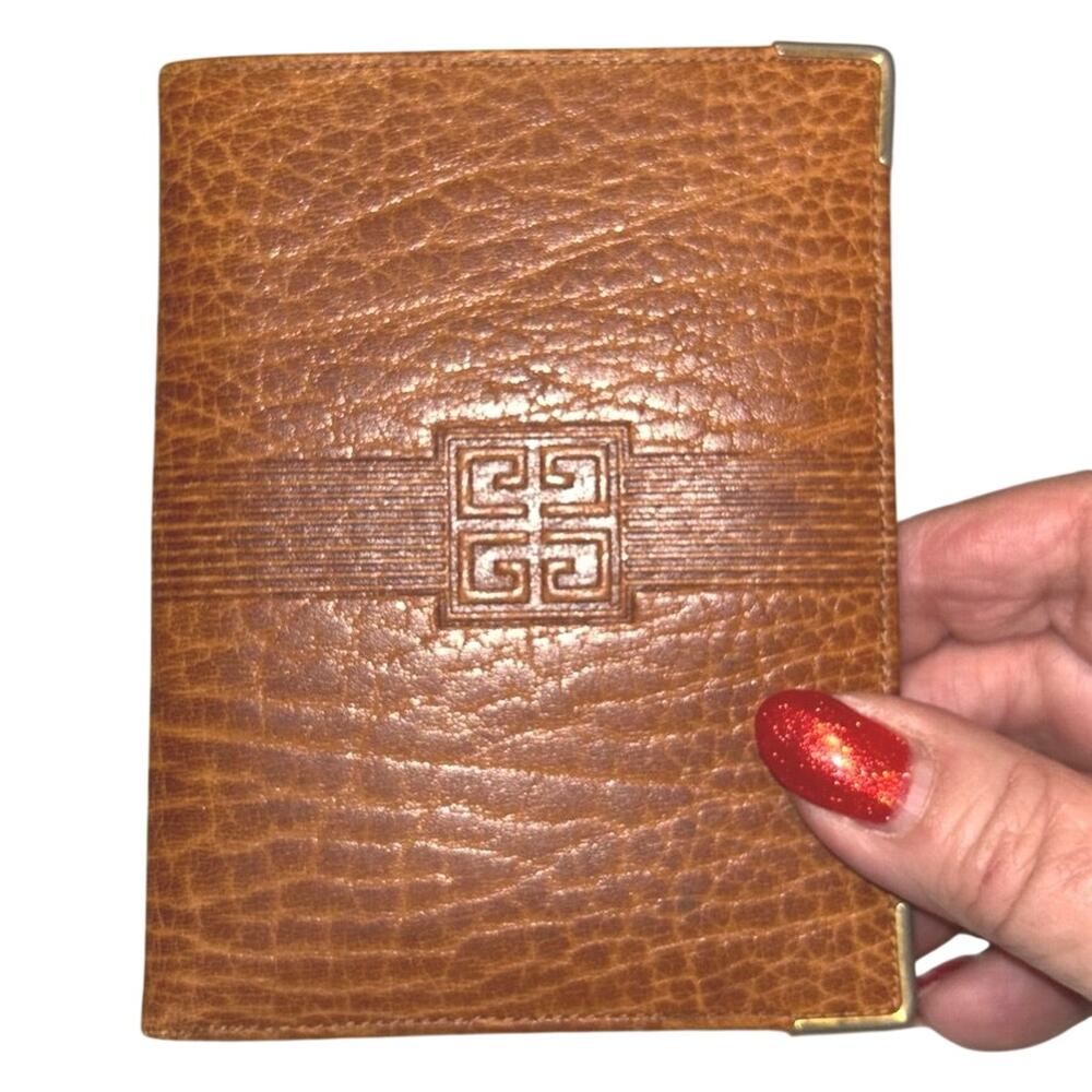 Givenchy Saddle Leather Bifold Card Holder